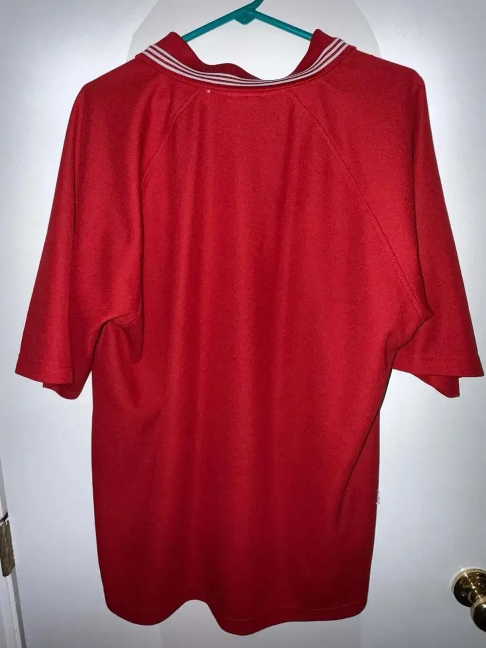 Vintage Adidas Boston Red Sox Red Polo XL